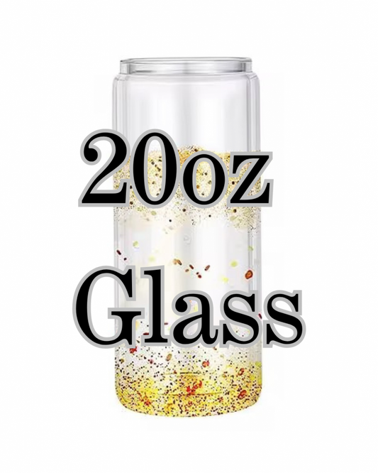 20oz Glass Snowglobe